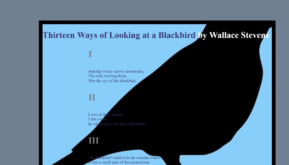 Blackbird Project