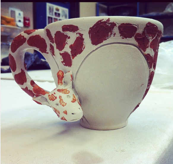 giraffe mug