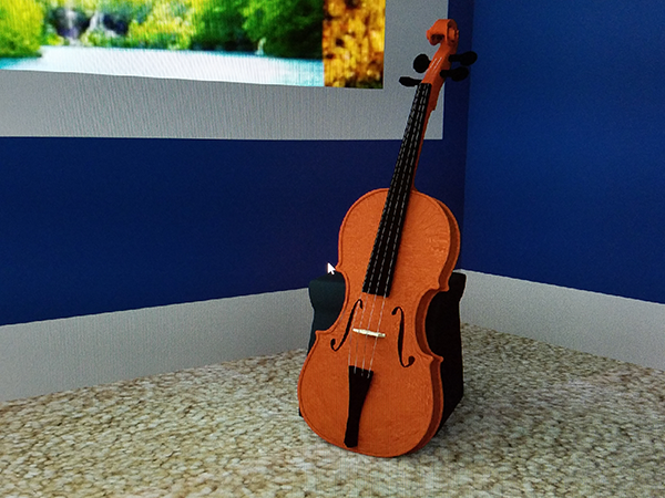 3d violin