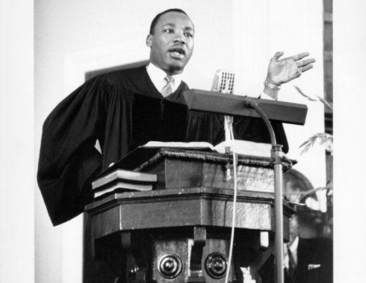 MLK preaching