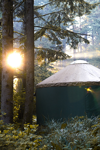 washington coast yurts