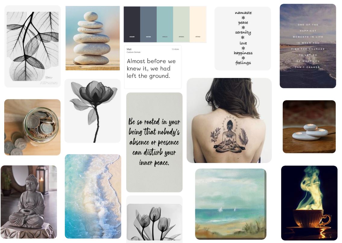 second mood board