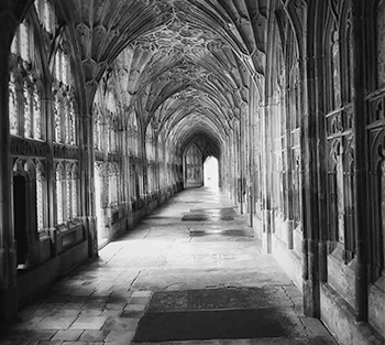empty cathedral hall