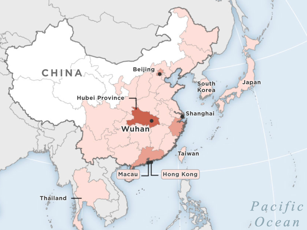 map of china