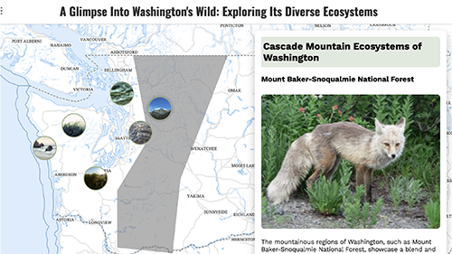 Washington Ecosystems by Xanthia Bullis