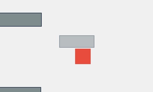 This image shows the player breaking a wall.