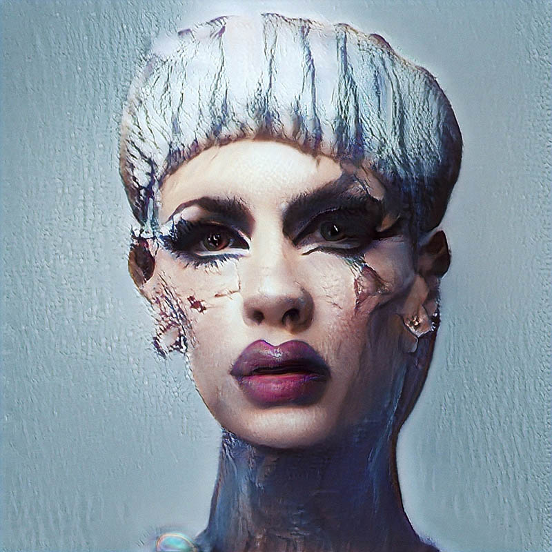 Detail of classical sculpture texture