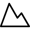 icon of a mountain