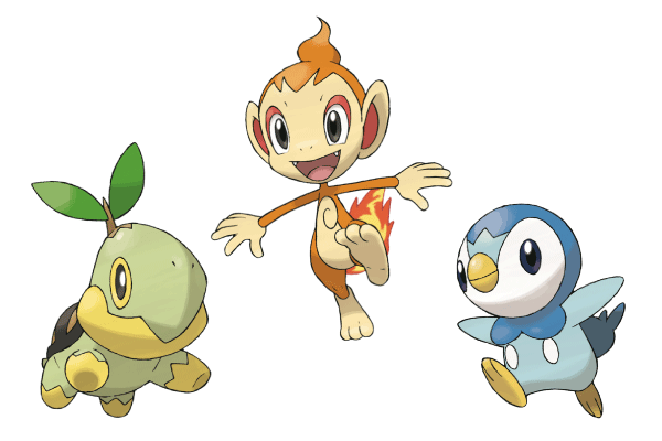 Sinnoh Starter Pokémon