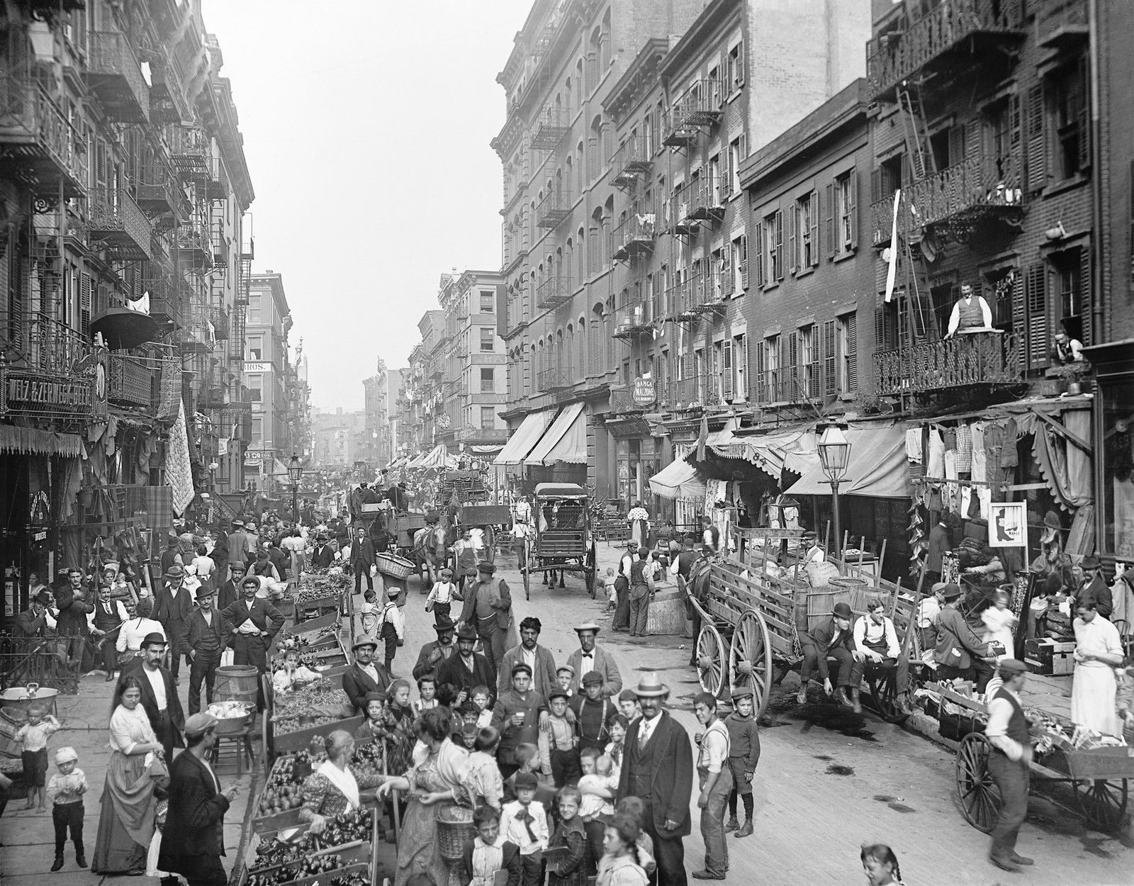Manhattan in the year 1900.