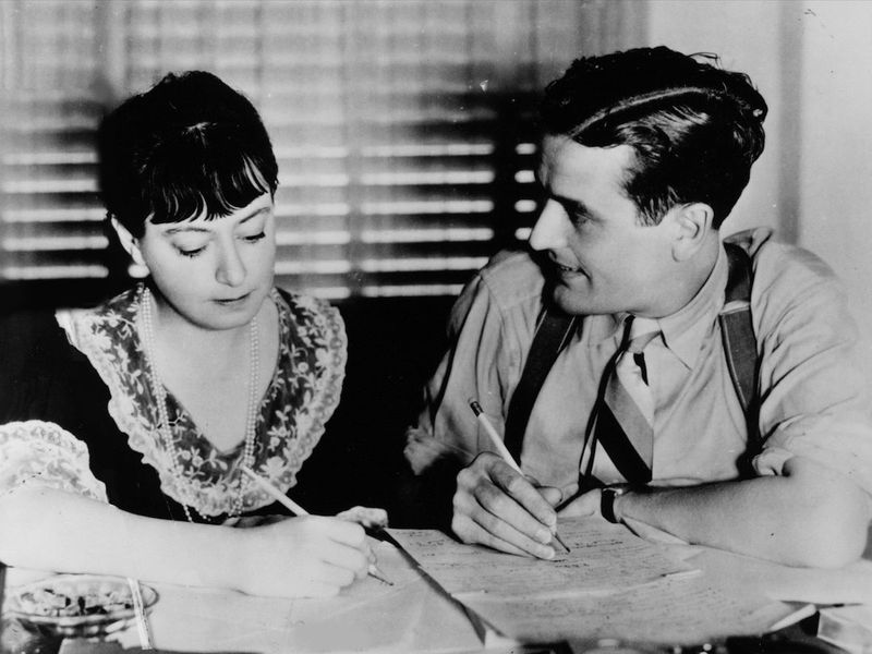 A photo of Parker with her husband Alan Campbell.